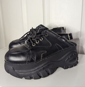 Vintage Classified Platform Chunky Shoes Vintage Black Y2K Size 10 Womens